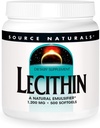 Fuente Naturals Lecithin 1200 mg, Un emulsionante natural - 500 Softgels