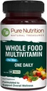 Nutrición Pura Multivitaminas Alimentarias para Hombres TENIDO 60 Tabs ANTE One-A-Day TEN 100% RDA TEN 24 Vitaminas y Minerales Naturales TEN TODO LAS Multivitaminas de los Hombres Basadas en Planta Natural