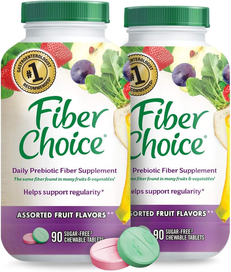 Fiber Choice surtido de frutas 90 Tabletas (Pack of 2) ← Discontinued by The Manufacturer