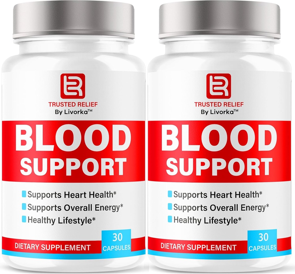 [BRSRAHDRBEMRYETO] (2 Pack) Cápsulas de Apoyo a la Sangre de Alivio Fideicomiso OficialRelieve Apoyo a la Sangre Pills, Alivio Natural Fideicomiso Avanzado Premium Fórmula Wellness & Overal Health, 60 Cápsulas para 2 Meses
