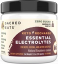 Keto Electrolyte Powder " Hydration Supplement TEN 1000mg Potassium " Sodium, 150mg Magnesium tención No Sugar " Stevia, Sweetened with Monk Fruit Only TEN Natural Raspberry Lemon (30 Servings)
