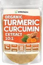 XPRS Nutra Orgánica Turmeric Curcumin Powder Extract 10:1 - Premium USDA Organic Curcumin Powder for Immunity - Vegan Friendly Pura Curcumin for Gut Health (1 Ounce)