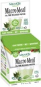 MacroLife Naturales MacroMeal Vegan Vainilla Superfood Suplemento Polvo Proteína + Verdes, Probióticos, Enzimas Digestivos, Fibra - Energía, Detox, Immune - No GMO, Sin gluten- 10 Embalajes