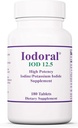Optimox Iodoral 12.5 mg Suplemento - Suplemento de yodo, Apoyo a la Tiroides para Mujeres y Hombres, Láminas de Solución Lugol, Tablas de Ioduro de Potasio, Complejo Mineral Diario - 180 Conde