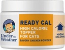 Bajo el Tiempo Listo Cal Polvo para Cats ← High-Calorie, Weight Gainer, Appetite Estimulante, Energy Booster Pet Suplemento latitud 8 onzas
