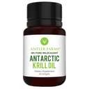 Antler Farms - 100% Puro Aceite de Krill Antártico de aguas frías, pristinas, 60 Softgels – Clean, Omega-3 EPA + DHA Suplemento w/Astaxanthin, Rapid Absorption