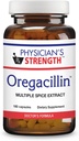 Oregacillina de fuerza del médico - 180 cápsulas - Resumen de especia múltiple - Soporte de salud respiratorio - 180 servicios