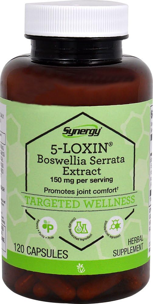 Vitacost Synergy 5-Loxin®-AKBA Extracto de Boswellia - 150 mg por por porción - 120 cápsulas