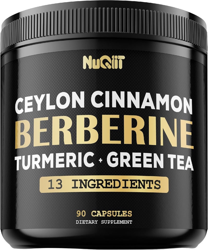 Suplemento bereberino. Curcumina Turmérica agregada, té verde & más - Apoyo a la salud del corazón, sistema de gestión del cuerpo & sistema inmunitario - 90 cápsulas para 3 meses de suministro