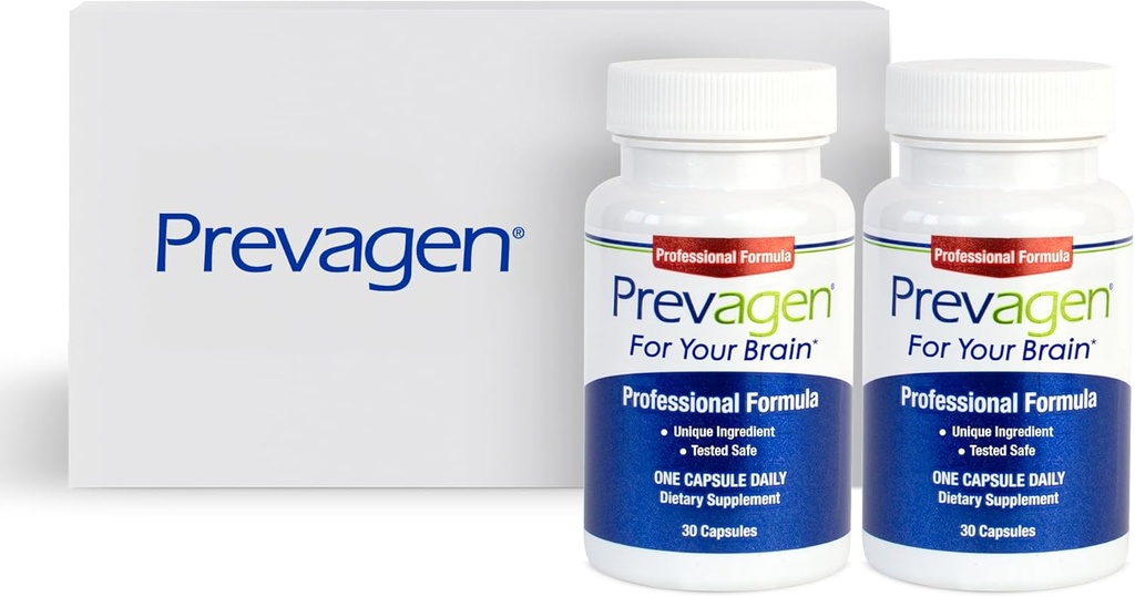 Prevagen Professional Fórmula - 60 cápsulas (2 Mes de Suministro) Silencio Formulado para su cerebro Ø 40 mg de Apoaequorin Plus Vitamina D3