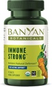 Banyan Botanicals Immune Strong – Suplemento Orgánico con Turmeric ' Tulsi ­– Fórmula ayurvédica que apoya las defensas naturales del cuerpo* – 90 Tablas – No GMO Fuente sostenible Vegan