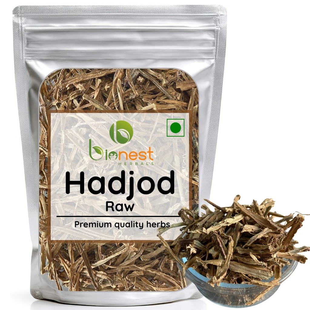 Hadjod (Raw) - 125 g - Hadd Jod | For Bone Health & Joint Support - Raw Herb