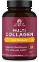 Píldoras antiguas de colágeno de nutrición con probióticos para la salud de Gut, Multi Collagen Capsules Gut Restore 90 Ct, soporta Gut, Juntas, Pelo & uñas, Gluten Gratis, Paleo y Keto Friendly