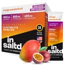 INSALTDTM Sugar Free Electrolytes Powder Packets with No Stevia Aftertaste ← High-Potency Hydration Packets Bebidas de electrolitos ← Intermittent Fasting Drink Mix ← 28 Pack (Mango Passionfruit)