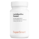 Supersmart - Lactobacillus Gasseri 12 Billones CFU por día - Suplemento Probiótico Silencio No Gluten Libre - 60 cápsulas DR (Delayed Release)