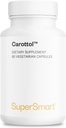 Supersmart - Carottol (Fórmula avanzada) - Suplemento Complejo Carotenoide - con Beta Carotene, Lycopene, Lutein " Zeaxanthin TEN Non-GMO " Gluten Free - 60 cápsulas vegetarianas
