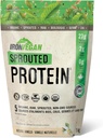 Vainilla orgánica pólvora de proteína germinada, 1000 GR