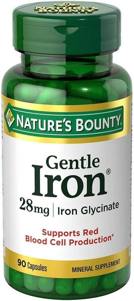 Rebote de la naturaleza Iron 28 mg cápsulas 90 cápsulas (Pack of 2)