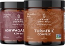 TRIBE ORGANICS Balance Duo - KSM-66 Ashwagandha 120ct + Curcumina Turmérica C3 Complejo 120ct