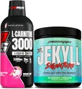 PROSUPPS L-Carnitine 3000 Stimulant Free Liquid Shots (31 Servings, Dragon Fruit) y Mr. Hyde Signature Series Pre-Workout Energy Powdered Drink (30 Servings, Blueberry Lemonade) Bundle