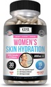 Kaya Naturals Hydration Vitaminas - Pills Mujer - Skin Enhancer Capsules -Hydration Booster for Women - promueve el aumento de la energía, la humedad y la resistencia - reducción de la sequedad - 30 cápsulas vegetales
