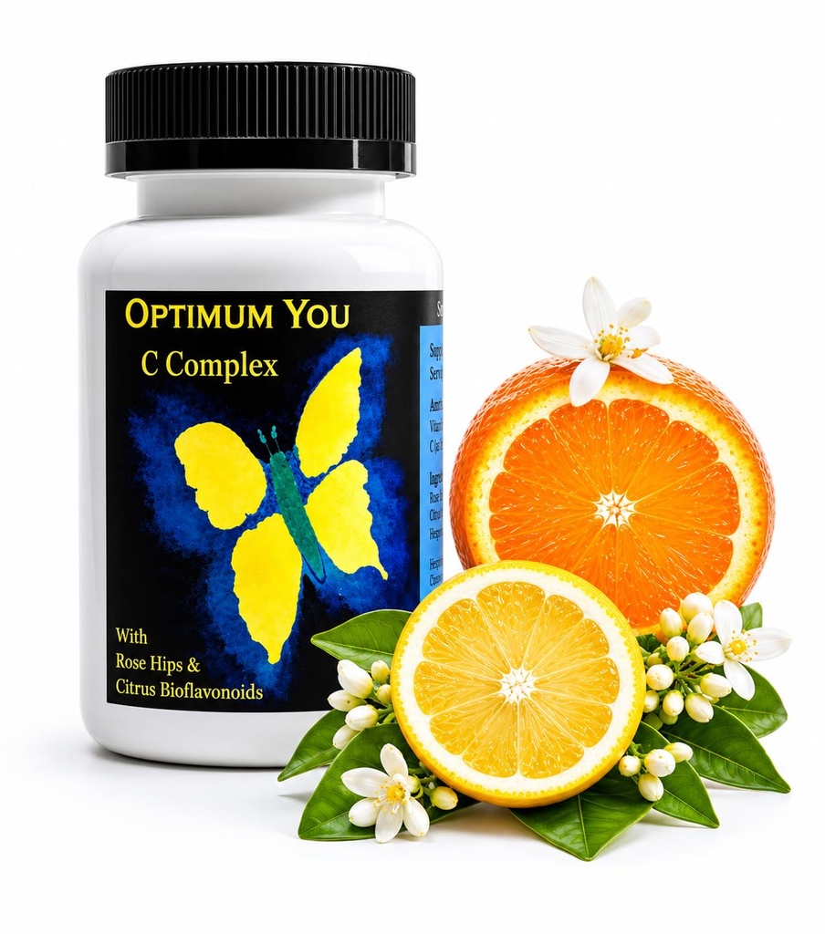 Vitamina C para Soporte Inmunitario Silencioso Vitamina C con Bioflavonoides, 1000 mg, 120 Tablets Silencio Immune Apoyo Silencioso Apoyo Vascular Silencioso Soporte Collagen