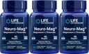 Extensión de vida Neuromag Magnesio L-treonato, 90 Cuenta (Pack of 3)