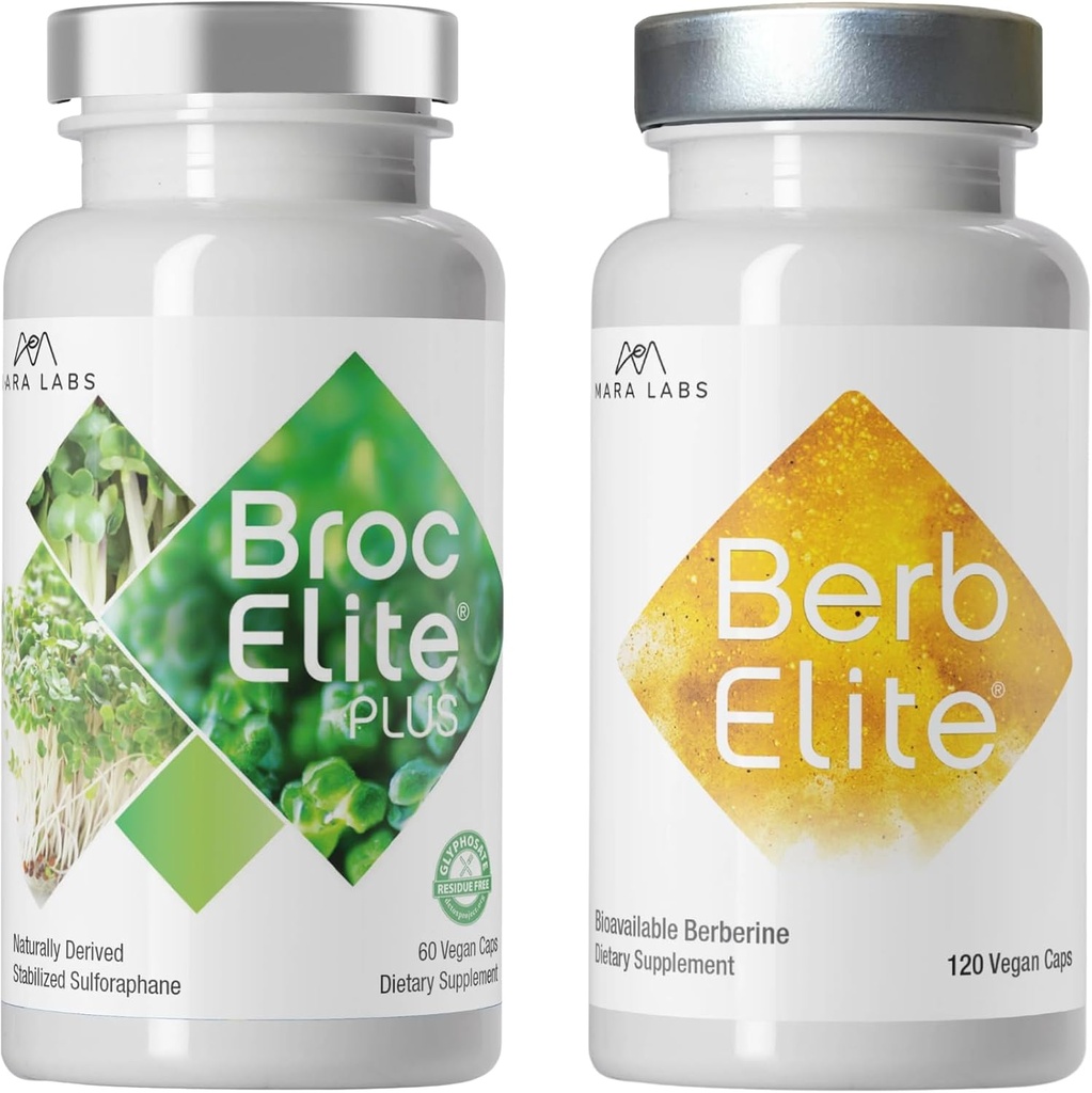 Mara Labs Plus, 60 cápsulas y BerbElite, 120 cápsulas