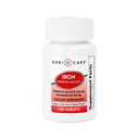GeriCare Ferrous Sulfate Tablets 325mg, Elemental Iron 65 mg Suplemento de Hierro de Alta Potencia ← Dietary Supplement 100 Count. (Pack of 1)