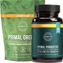 Primal Harvest Greens Powder & Primal Probiotics Suplementos Bundle