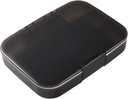 Organizador de gran pill 9 Compartimientos Pill Case Moistureproof Caja de píldoras con partición extraíble Caja de mesa portátil para aceite de pescado, herramienta suplementos de vitaminas