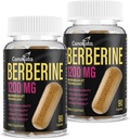 Suplemento bereberina 1200mg - alta biodisponibilidad Berberine HCL Microlets,GLP-1 & AMPK Activador para Mujeres Hombres 180 cápsulas Vegan