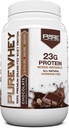100% Grass-Fed, Chocolate Whey Concentrate Protein Powder (24g) con Aminoácidos esenciales, para Pre y Post Workout Recuperación & Muscle Building, Low Fat & Low Carbs - 2lbs