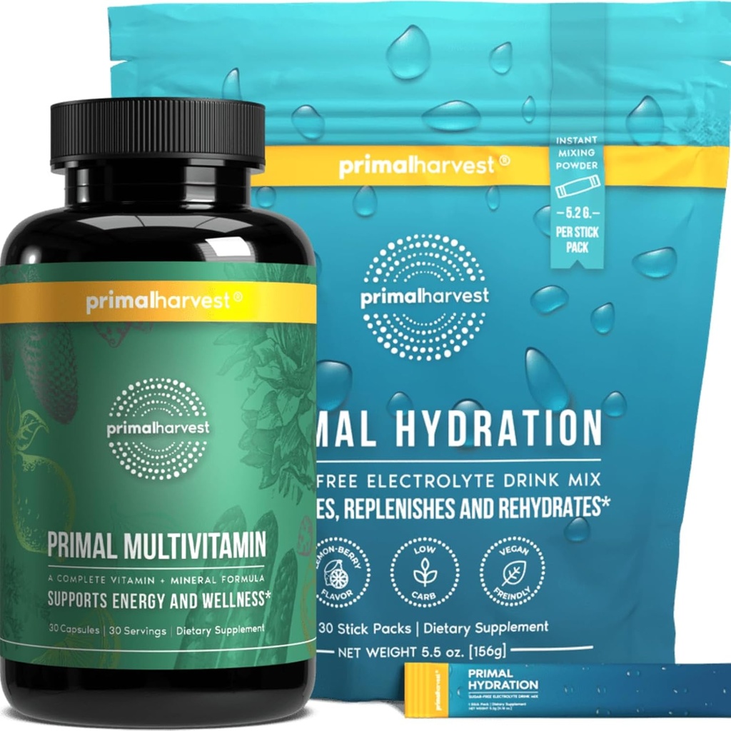 Suplementos de Polvo de Hidratación para Hombres, Bundle