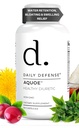 Píldoras diuréticas - Píldoras de arándano con té verde, dandelión, vinagre de manzana &amp; Más - Píldoras de agua de AQUOE para soplar &amp; Fitness - Píldoras de agua por defensa diaria, 60 cápsulas
