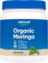 Nutricost Organic Moringa Powder 1LB (16oz) - Gluten Free, Non-GMO, Vegetarian Amistad