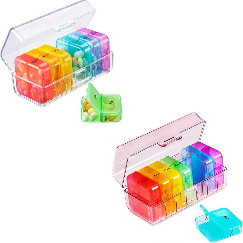 Pill Organizer 2 veces al día