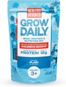 Alturas saludables Crece Daily Kids Protein Drink Mix (Plain) - High Protein Shake para niños 3+
