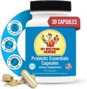 Cápsulas probióticas para la salud digestiva - Estrenos diversos con 20 millones de UF, soporta la absorción de micronutrientes, mantener el equilibrio de Gut y la regularidad intestinal ideal para adolescentes y adultos - (30 conteo)