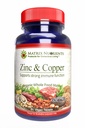 ZINC &amp; Copper - LAB Tested for Highest Purity! Absorción rápida, 100% Ingredientes naturales orgánicos - Soporte inmunitario masivo - Corazón de reparación &amp; Cuerpo! - Tablas vegas (60ct)