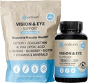 enliven Lutein y Zeaxanthin Suplemento de Apoyo Visión " Salud Ocular TENIDO Extra Fuerza Vitaminas TENIDO Made in USA (60 cápsulas)