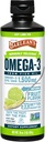 Aceites Ecológicos de Barlean Delicioso Omega-3 Aceite de pescado de alta potencia, Pie de limón clave, 16 Fl Oz