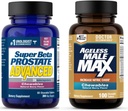 Super Beta Prostate Advanced and Ageless Hombre Max Nitric Oxide Booster Suplementos Chewable