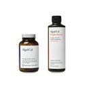 AlgaeCal Bundle - Suplemento de calcio con base vegetal con vitamina D3 para la salud ósea &amp; fuerza &amp; potencia triple Omega-3 aceite de pescado Emulsión líquido natural con EPA &amp; DHA, Curcumin, Astaxanthin