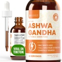 Rejuvica Health Active Ashwagandha - Suplemento líquido avanzado - Extracto de Withania Somnifera - Ashwagandha Roots Only - Naturalmente Occurring Withanolides