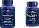 Super Omega-3 Plus EPA/DHA Fish Oil, Sesame Lignans, Olive Extract & One-Per-Day Multivitamin – Empaquetado con más de 25 vitaminas, Minerales y Planta