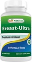 Mejores Naturales Breast-Ultra Alargamiento de mamas 90 cápsulas (90 Cuenta (Pack de 1))