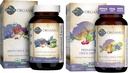 Garden of Life Organics Prenatal Vitamina: Folate for Energy & Healthy Fetal Development & Organics Multivitamin for Men - Men's Una vez diariamente suplemento de vitamina alimentaria entera tabletas, vegano, 30 cuenta