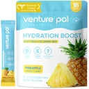 Venture Pal Sugar Free Electrolyte Powder Packets - Liquid Daily IV Drink Mix for Rapid Hydration " Party Recovery TEN 5 Vitaminas " 7 Electrolytes Anterior Keto Friendly ← Non-GMO TEN Certified Vegan TEN 16 Sticks