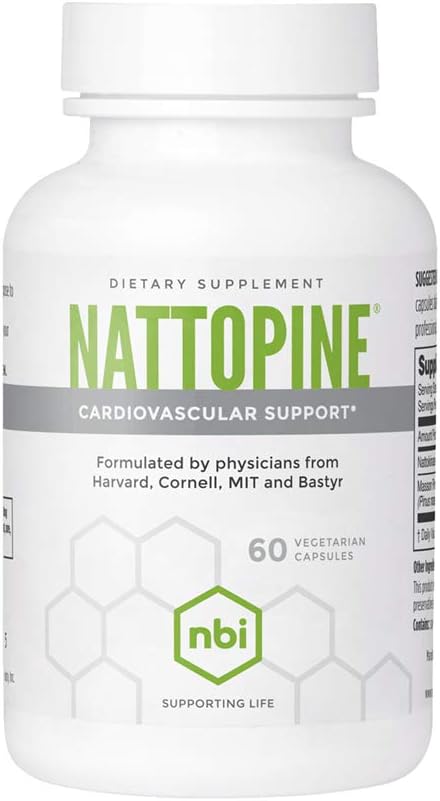 NattoPine, Healthy Circulation Support for Men & Women ← 60ct Veggie Capsules